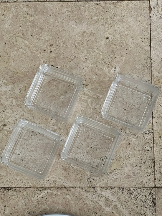 STUDIO NOVA Glass Four-Section Server on Chrome-Silver Tray Hostess Server - Picture 5 of 8